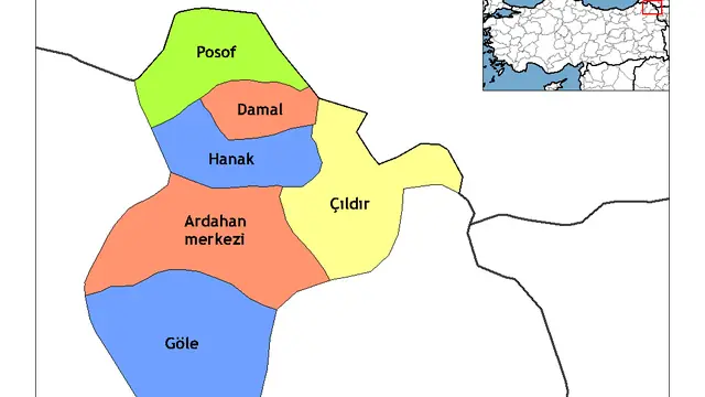 Ardahan ilinden bir görünüm