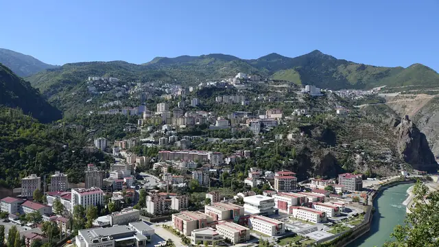 Artvin ilinden bir görünüm