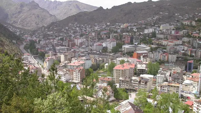 Gümüşhane ilinden bir görünüm