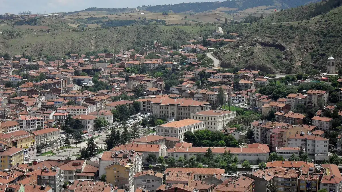 Kastamonu ilinden bir görünüm