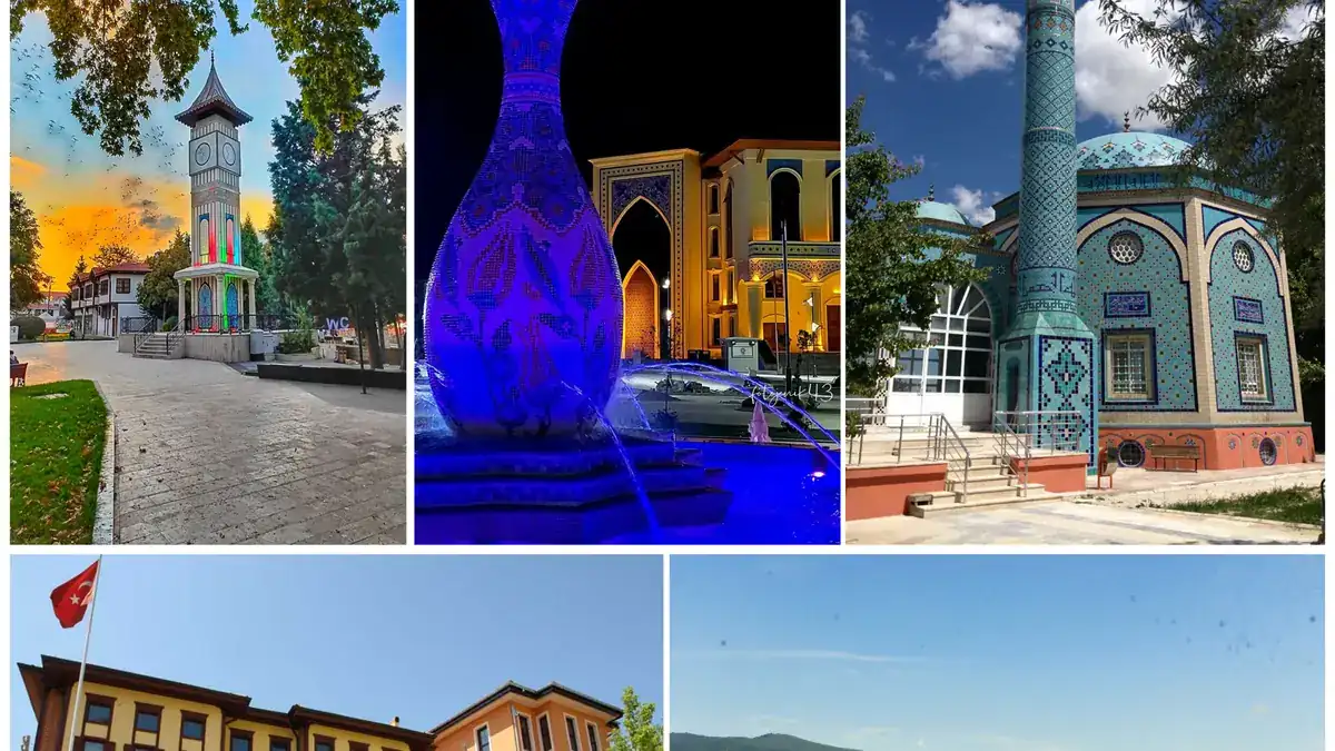 Kütahya ilinden bir görünüm