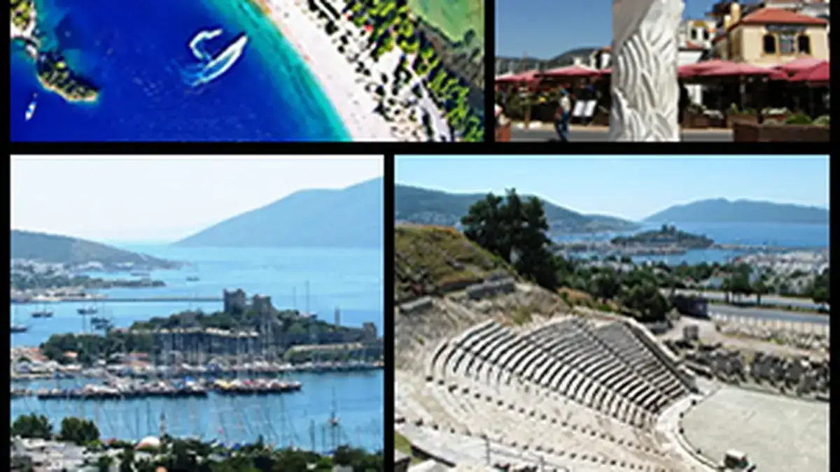 Muğla ilinden bir görünüm